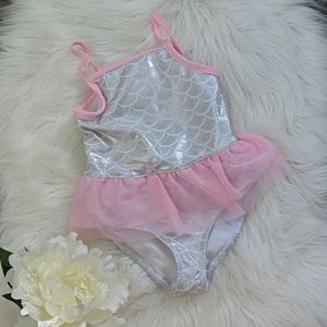 • carter's • mermaid tutu bathing suit